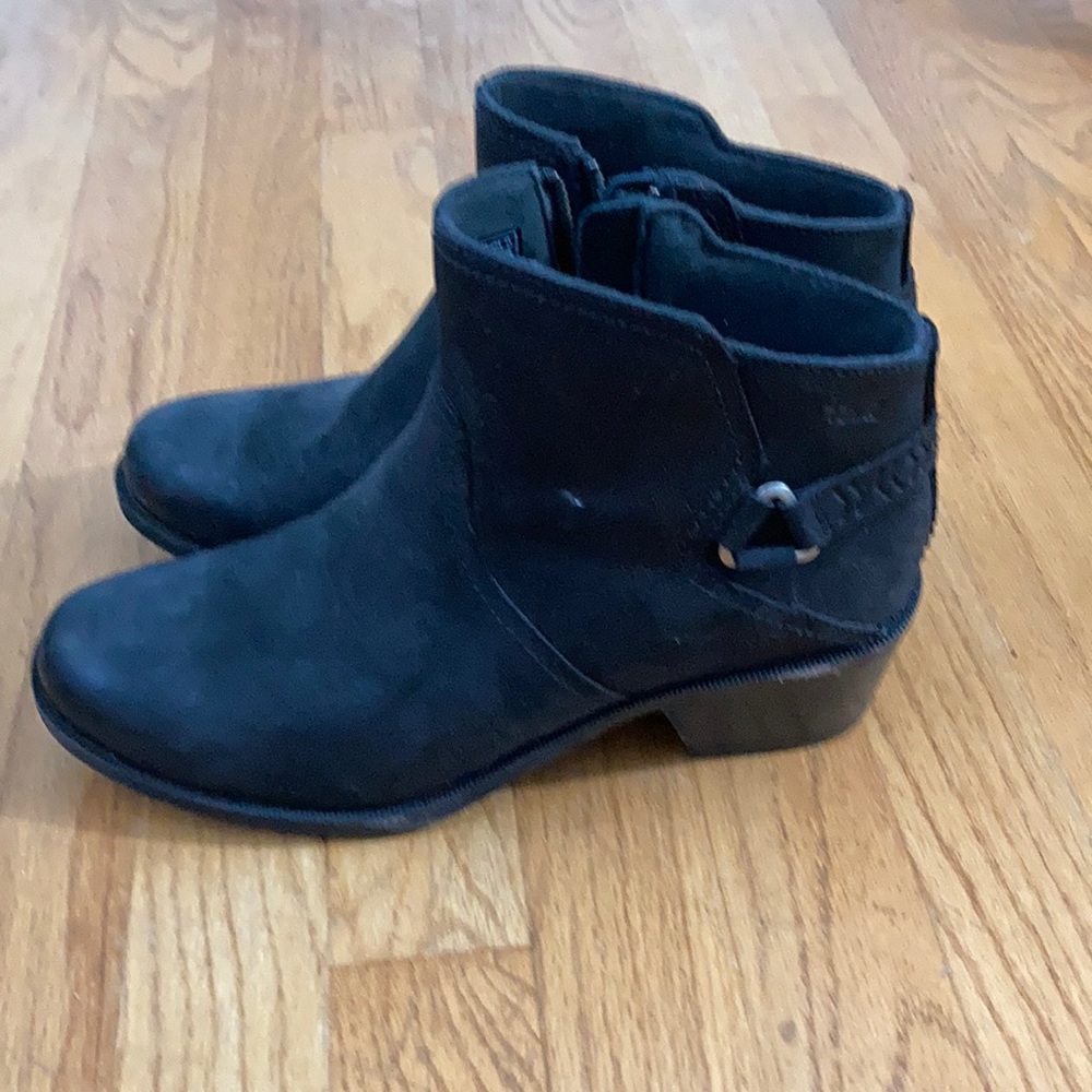 Black taller booties